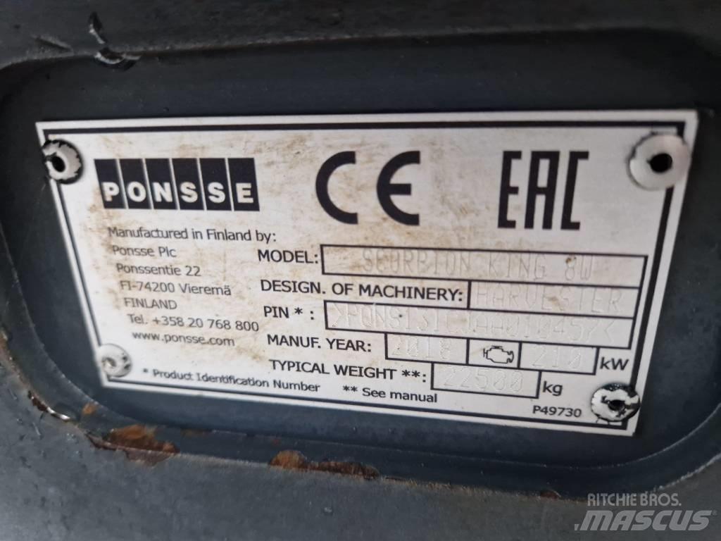 Ponsse Scorpion King Betakarítók