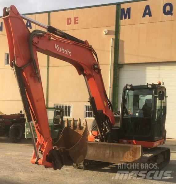 Kubota KX 080-4 Közepes (midi) kotrók 7 t - 12 t