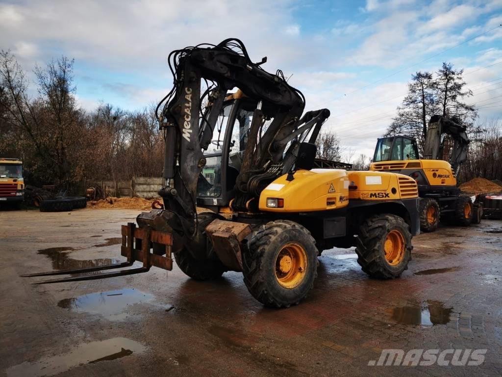 Mecalac 12 M SX Gumikerekes kotrók