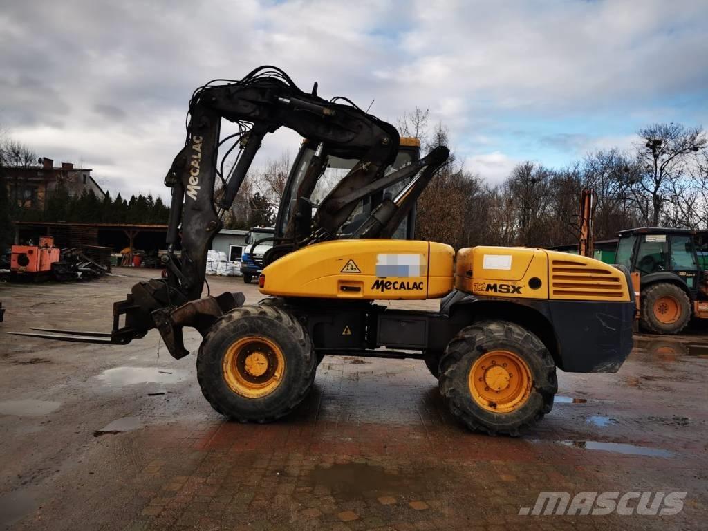 Mecalac 12 M SX Gumikerekes kotrók