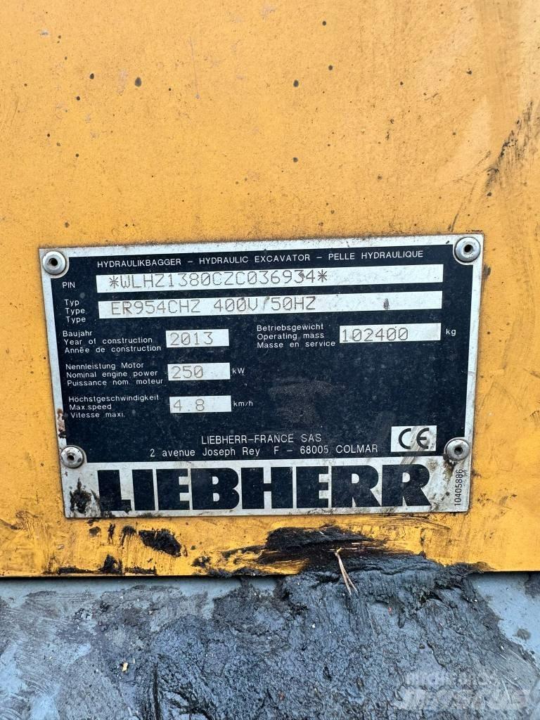 Liebherr ER 954C Hulladékkezelő gépek