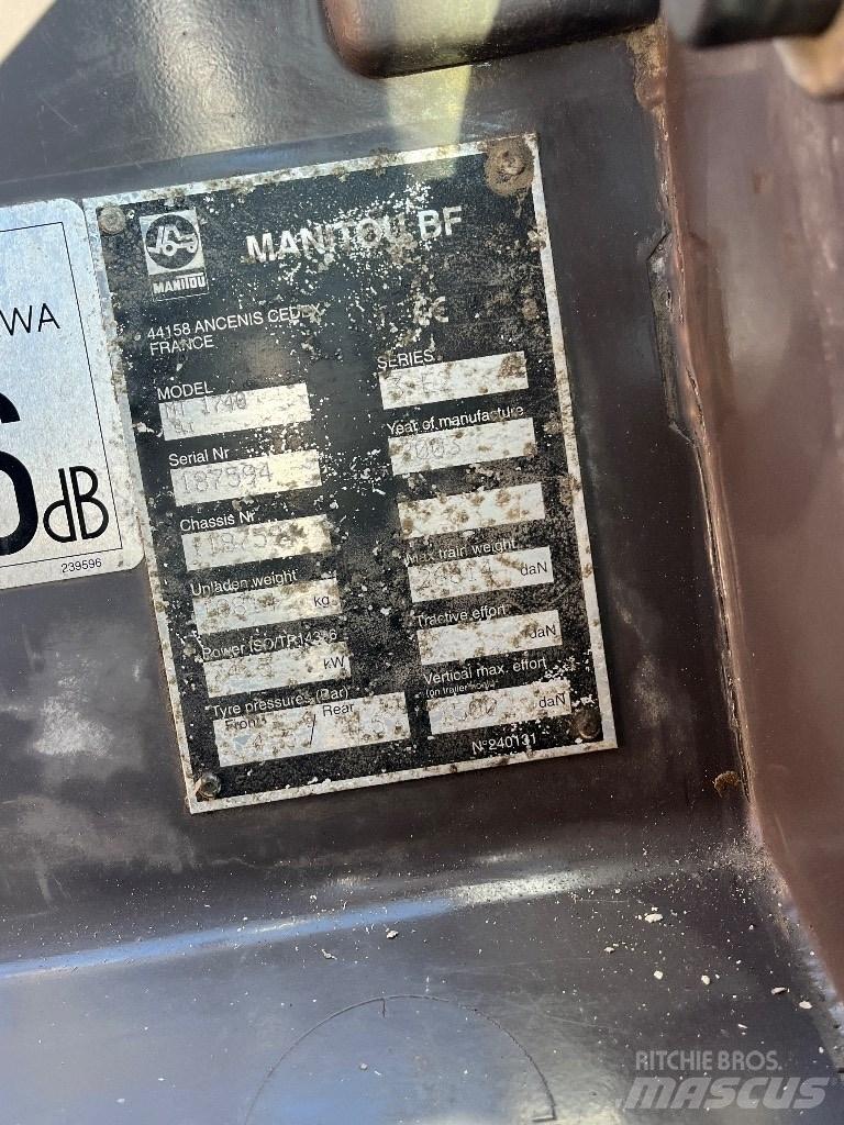 Manitou 1740 Teleszkópos rakodók
