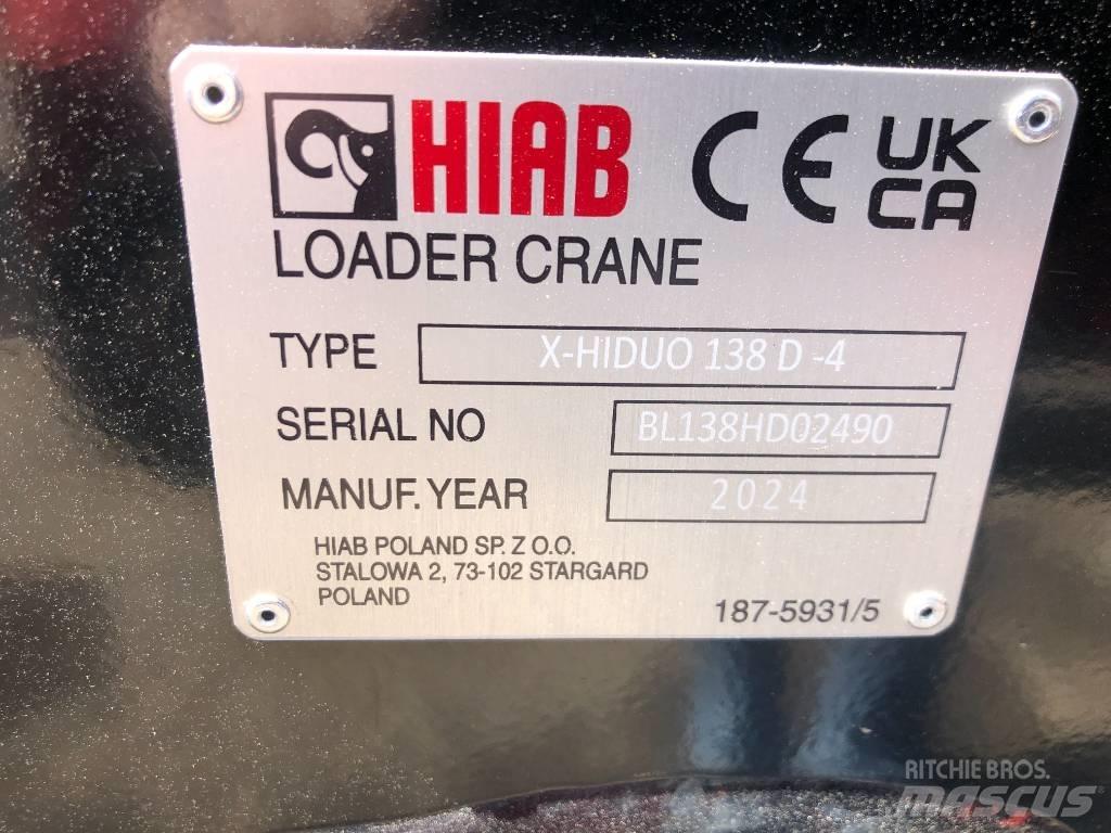 HIAB X-HiDuo 138 D-4 Rakodó daruk