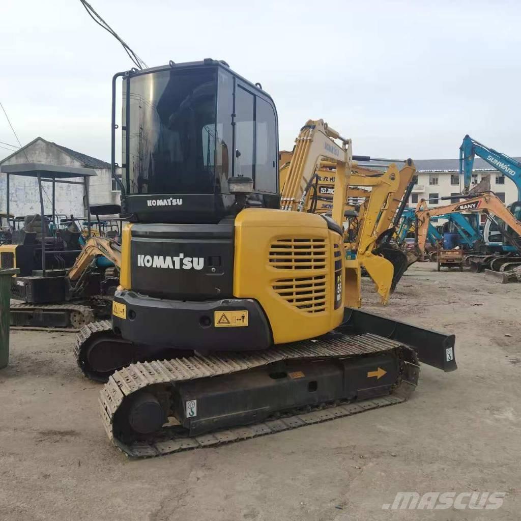 Komatsu PC 55 Mini kotrók < 7t