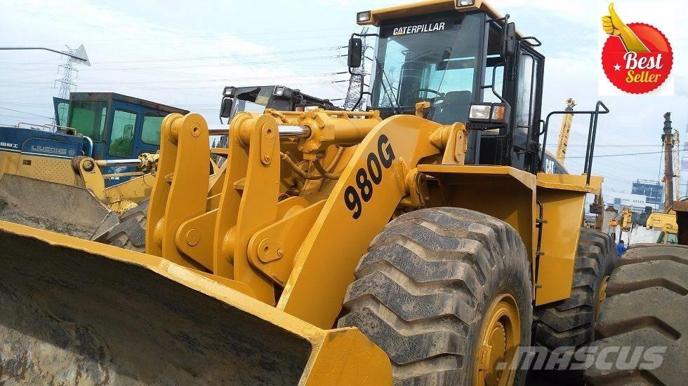 CAT 980 G Gumikerekes homlokrakodók