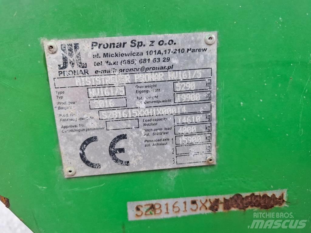 Pronar NV 161/5 Trágyaszóró