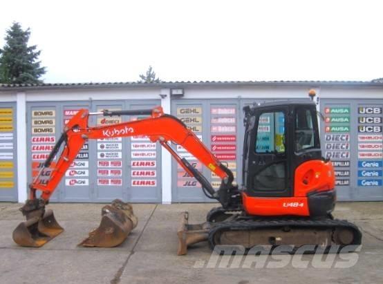 Kubota U 48-4 Mini kotrók < 7t
