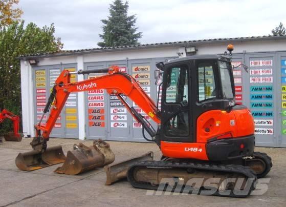 Kubota U 48-4 Mini kotrók < 7t