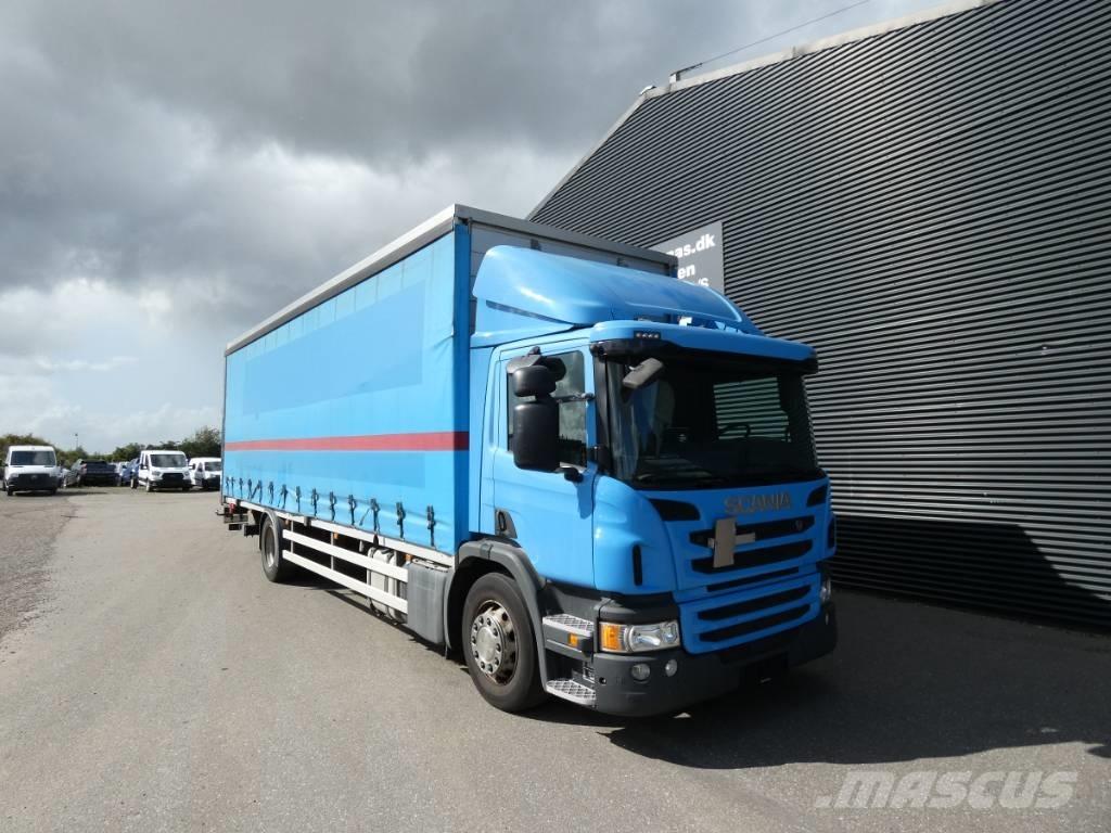Scania P 250 Elhúzható ponyvás