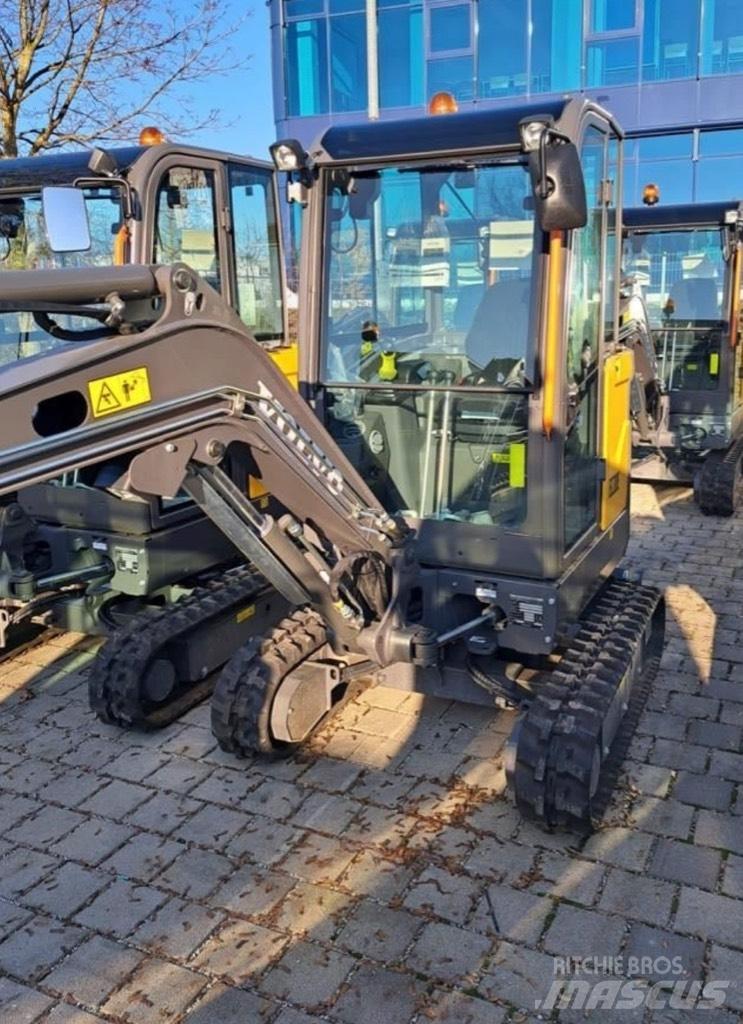 Volvo EC 20 E Mini kotrók < 7t