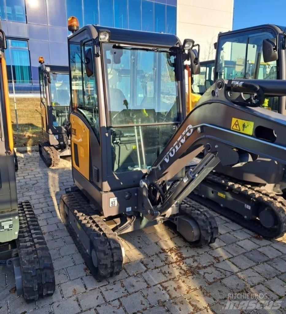 Volvo EC 20 E Mini kotrók < 7t