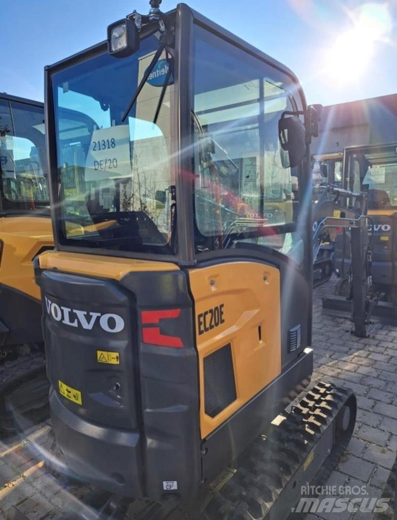 Volvo EC 20 E Mini kotrók < 7t