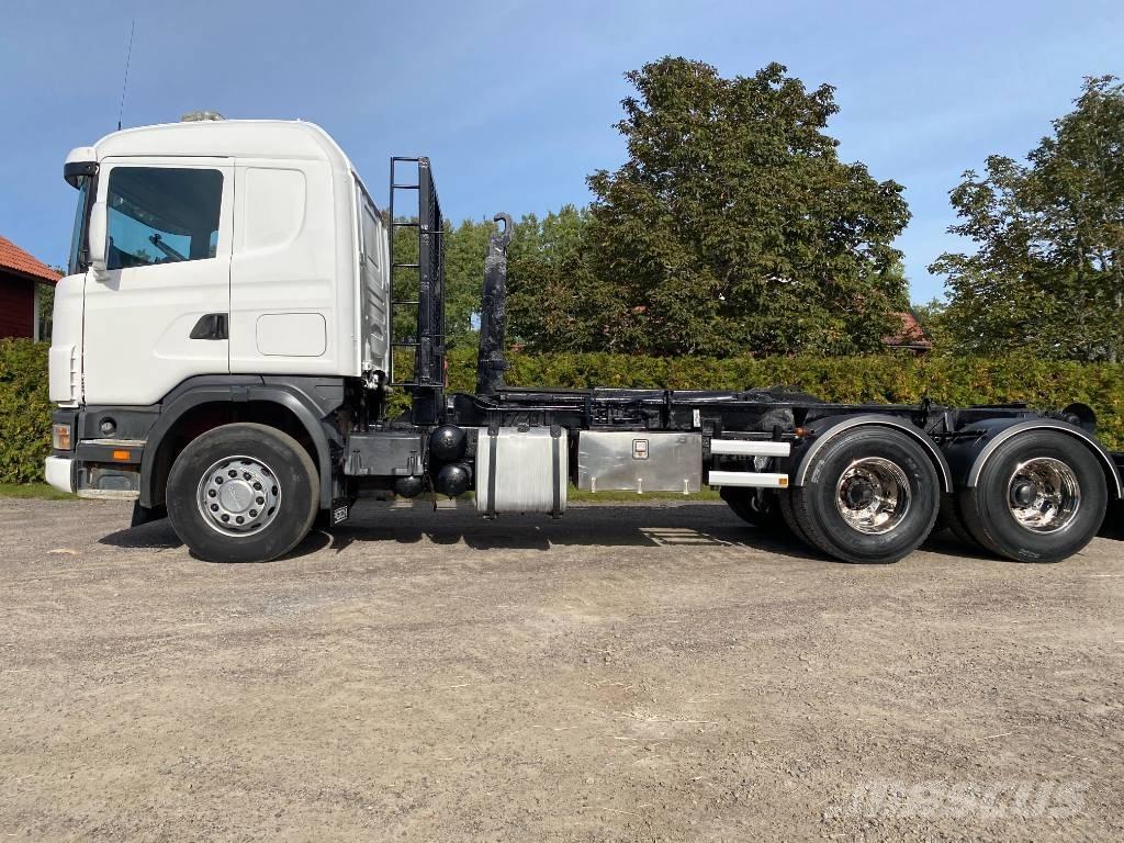 Scania R 144 Horgos rakodó teherautók