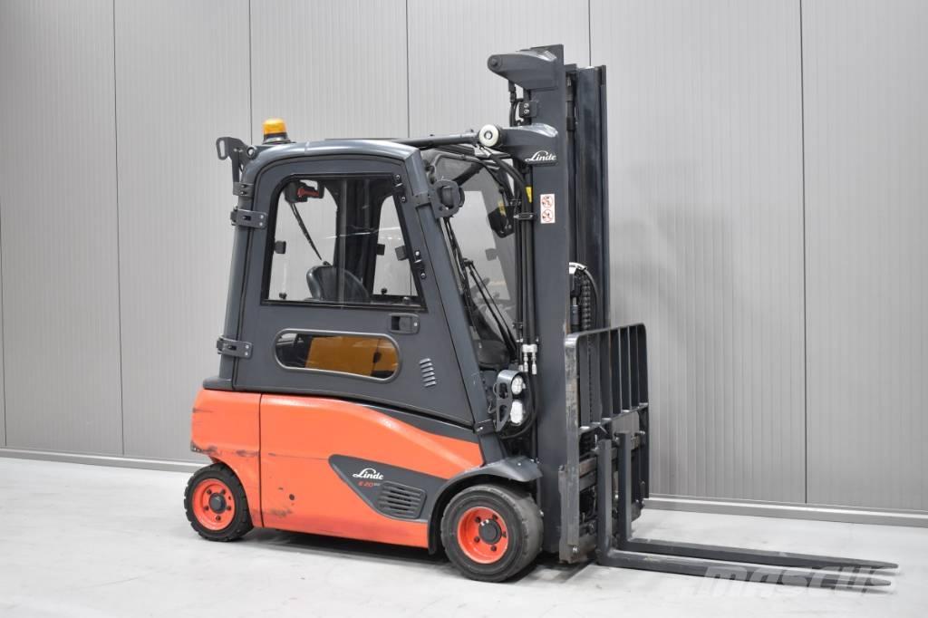 Linde E 20 PL - 02 Elektromos targoncák
