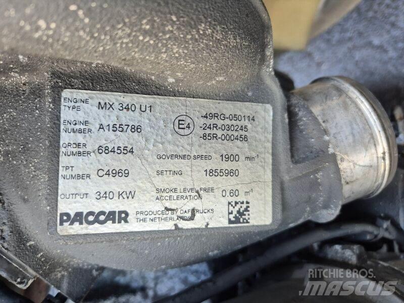 DAF MX340U1 Motorok