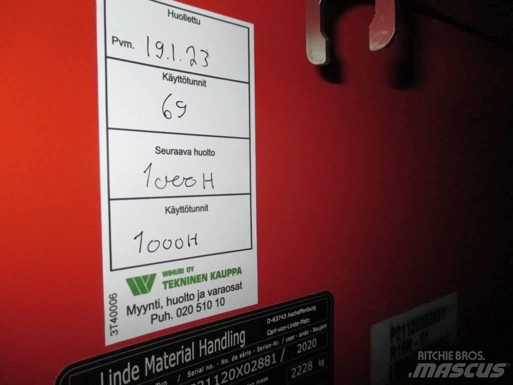 Linde R16N Tolóoszlopos targonca