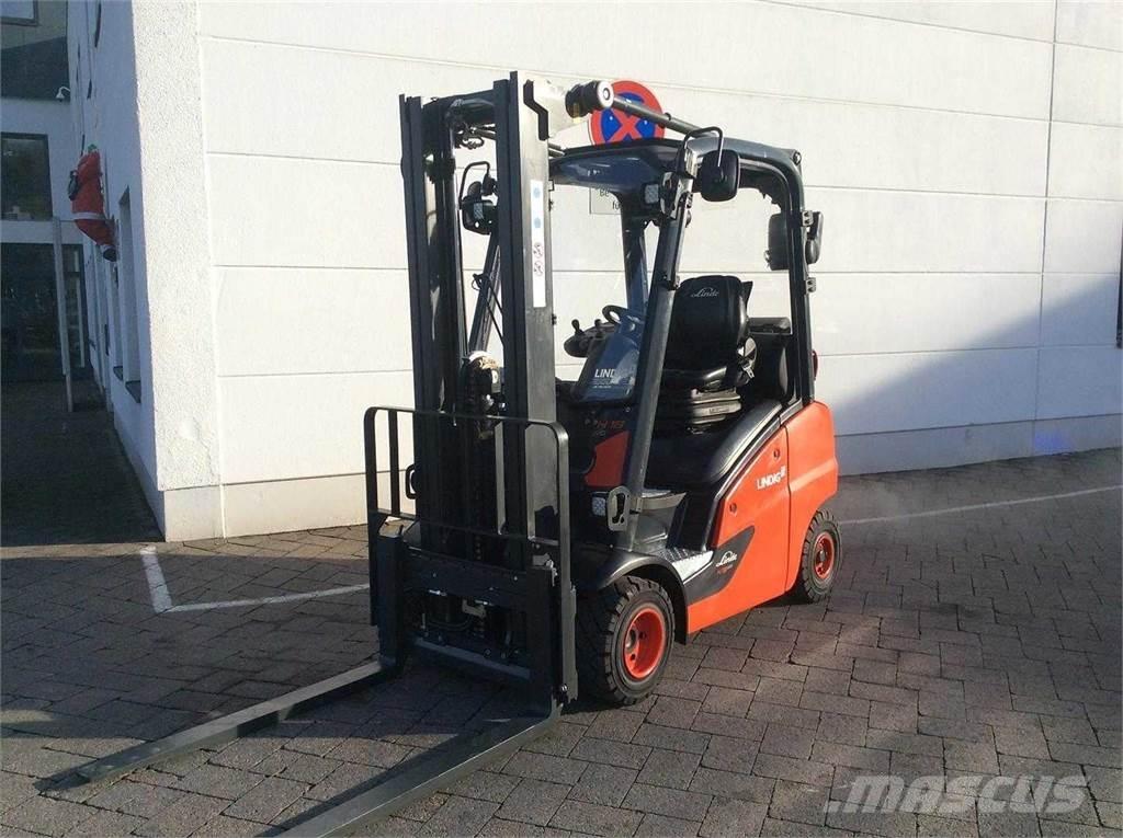 Linde H18T Gázüzemű targoncák