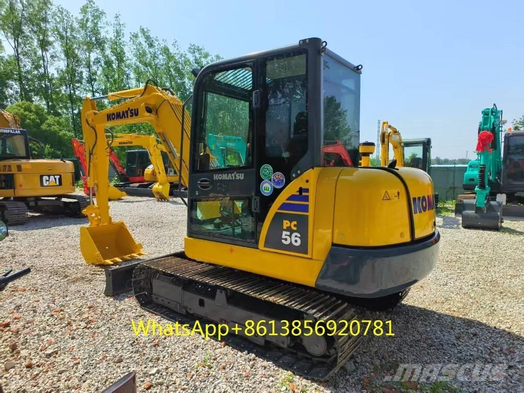 Komatsu PC 56 Mini kotrók < 7t