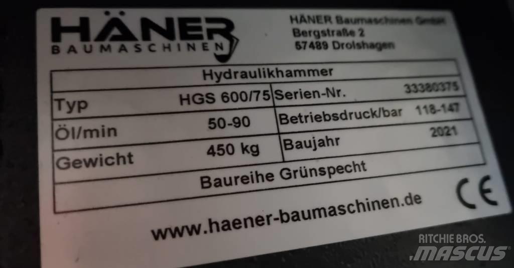 Häner HGS 600/75 Fejtőgépek
