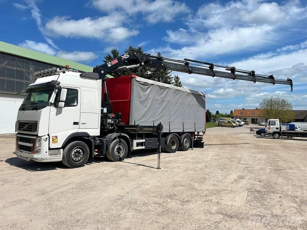 Volvo FH 460 Deszkaszállító félpótkocsik