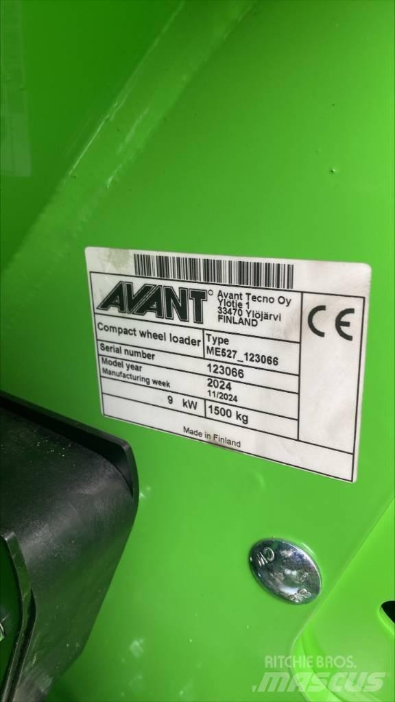 Avant E527 Mini homlokrakodók