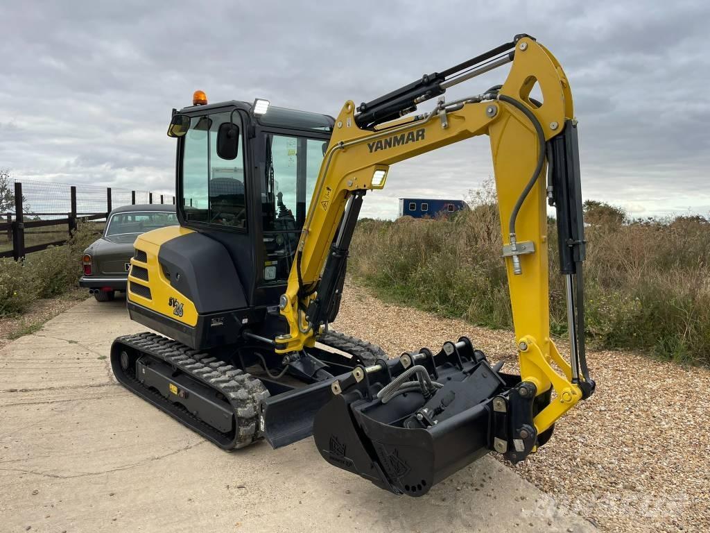 Yanmar SV 26 Mini kotrók < 7t