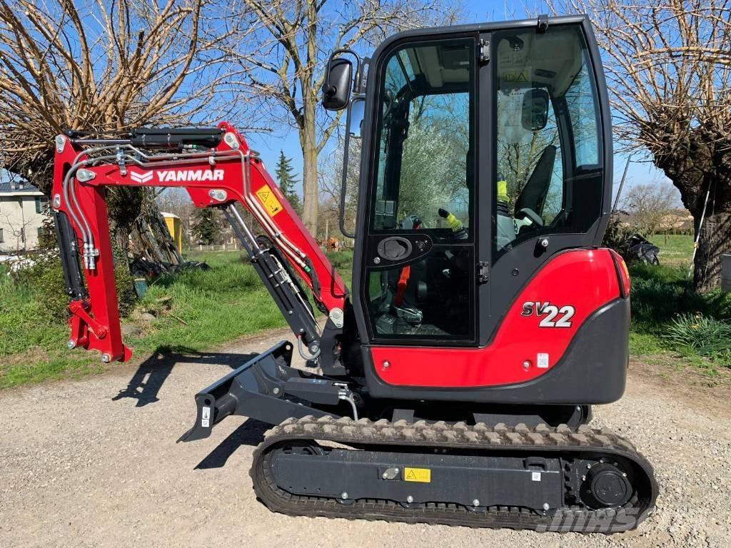 Yanmar SV 22 Mini kotrók < 7t