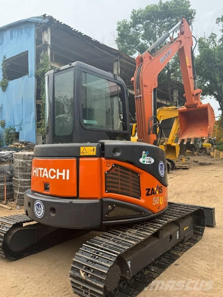 Hitachi ZX 50 U Lánctalpas kotrók