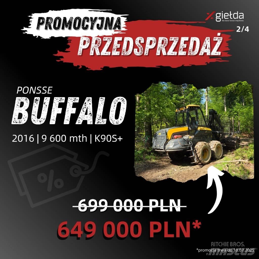 Ponsse Buffalo Kihordók
