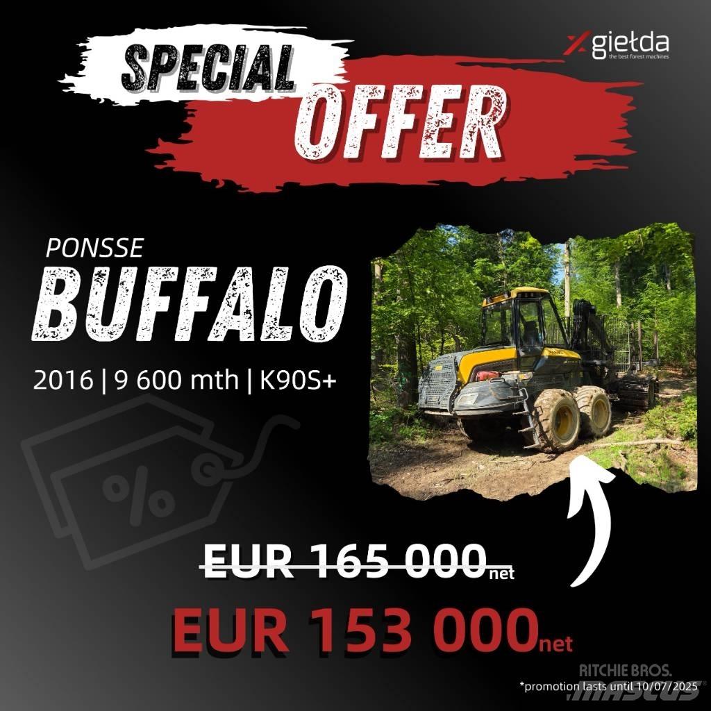 Ponsse Buffalo Kihordók