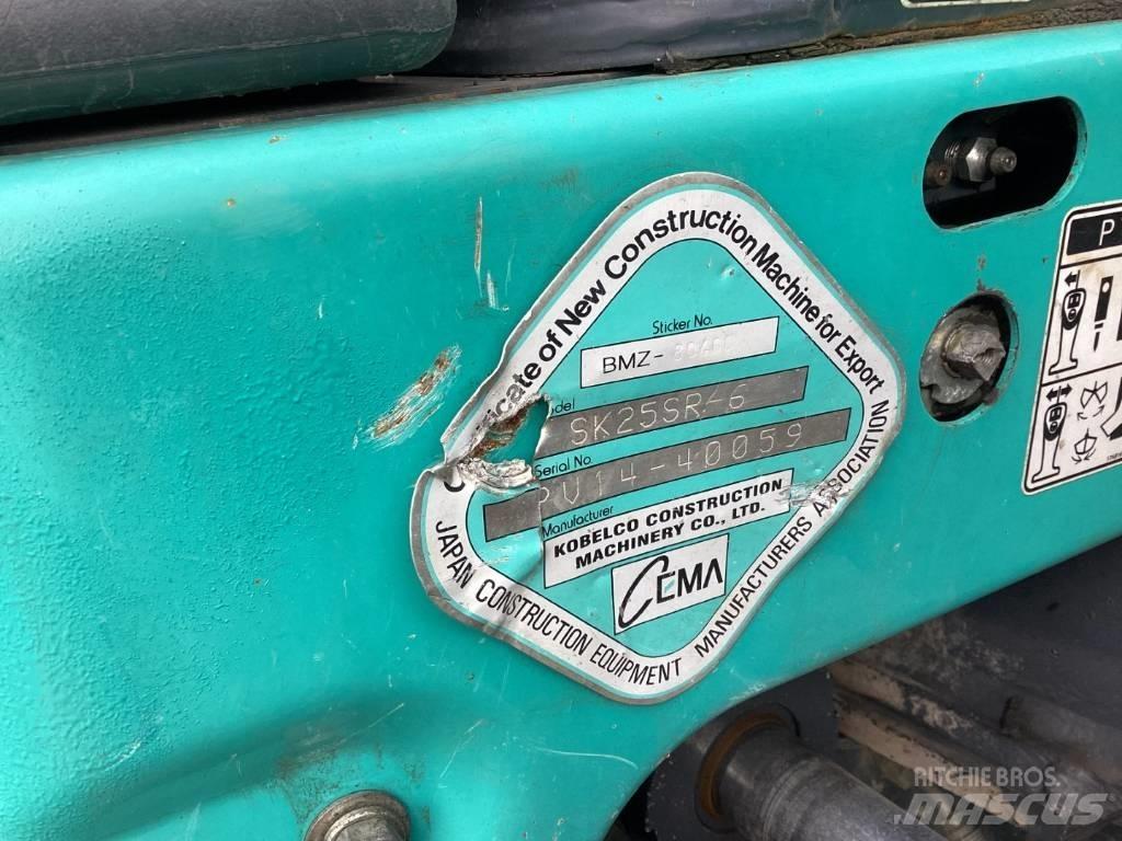 Kobelco SK25SR-6 Mini kotrók < 7t