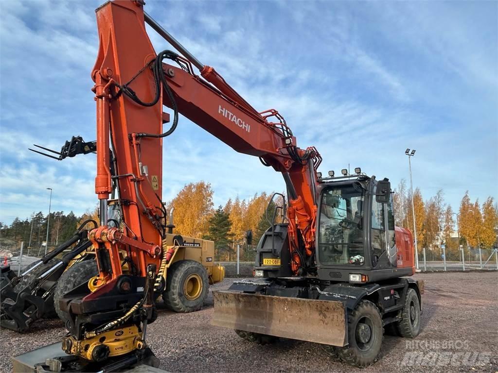 Hitachi ZX 170W-3 Gumikerekes kotrók