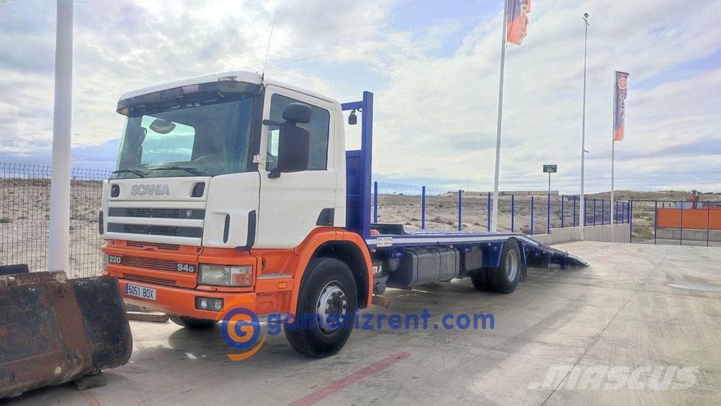 Scania P 220 Platós / Ponyvás teherautók
