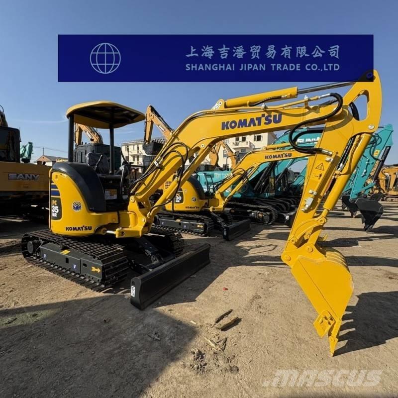 Komatsu PC 35 MR Mini kotrók < 7t