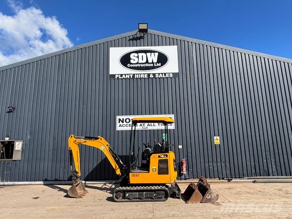JCB 16 C Mini kotrók < 7t