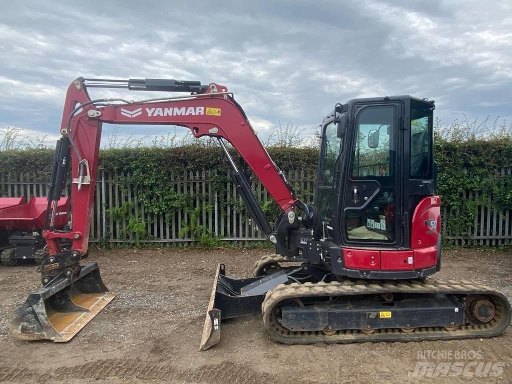 Yanmar Vio 50-6B Mini kotrók < 7t
