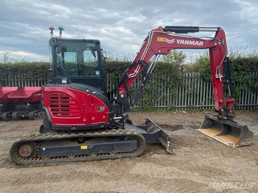 Yanmar Vio 50-6B Mini kotrók < 7t