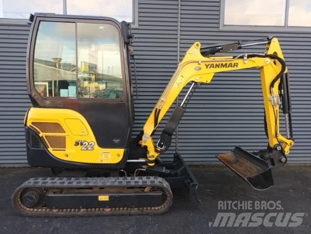 Yanmar sv22 Mini kotrók < 7t