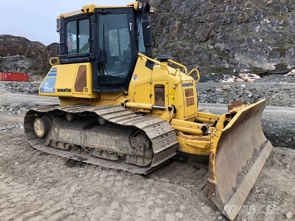 Komatsu D 51 PX-22 lánctalpas dózerek