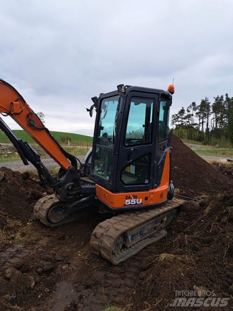 Hitachi ZX55US-6 CLR Mini kotrók < 7t
