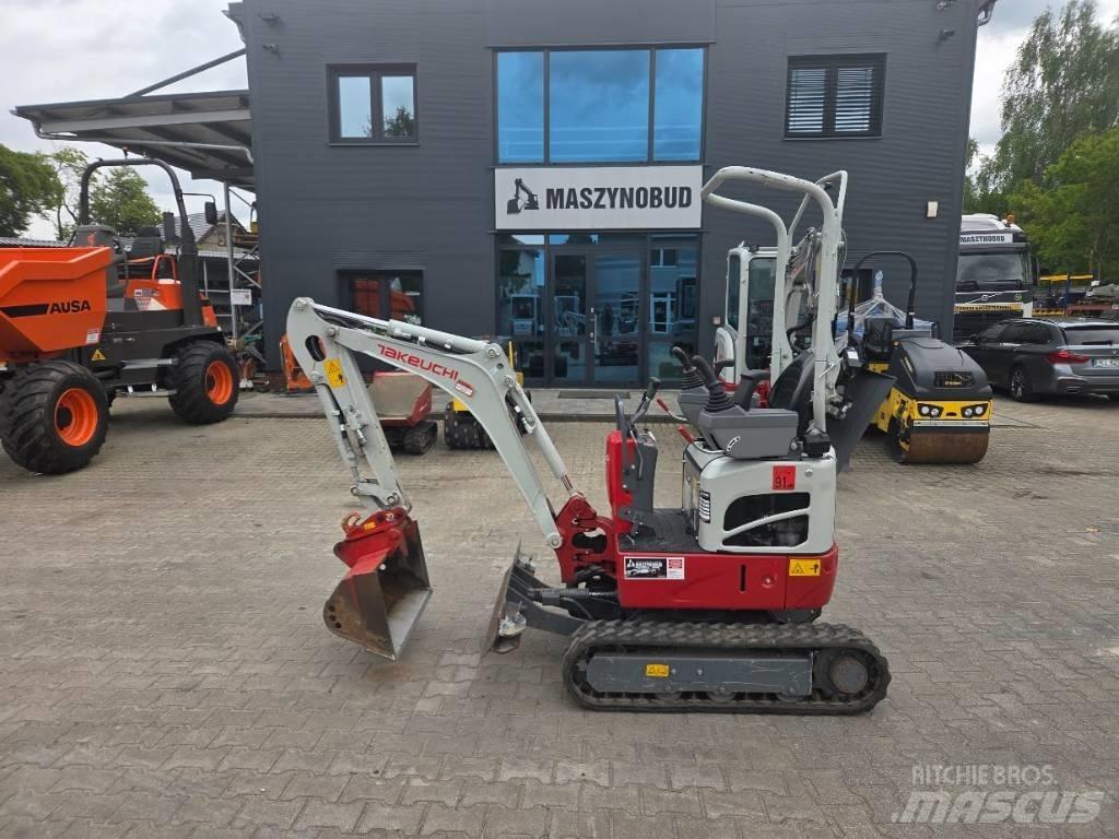 Takeuchi TB 210 R Mini kotrók < 7t