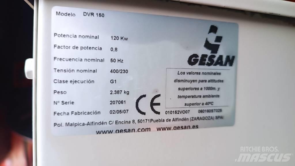 Gesan DVR 150 Dízel áramfejlesztők