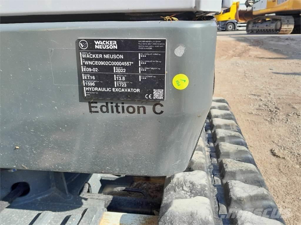 Wacker Neuson ET16 Mini kotrók < 7t
