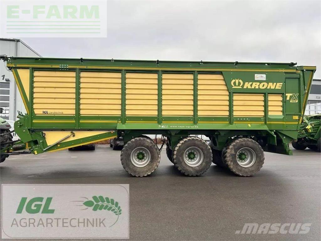 Krone tx 560 Gabona átrakó kocsik
