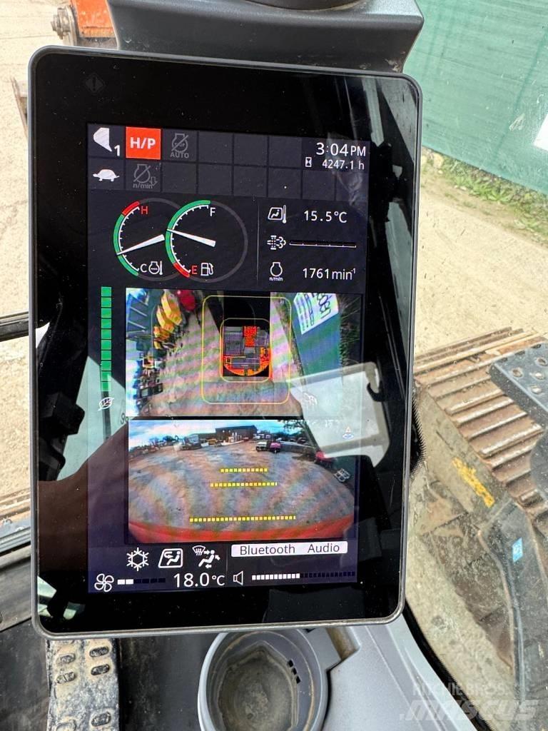 Hitachi ZX135US-7 Lánctalpas kotrók