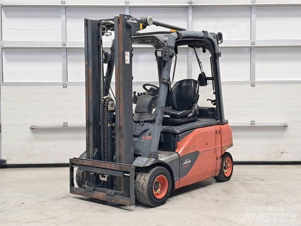 Linde E20PL-02 Elektromos targoncák