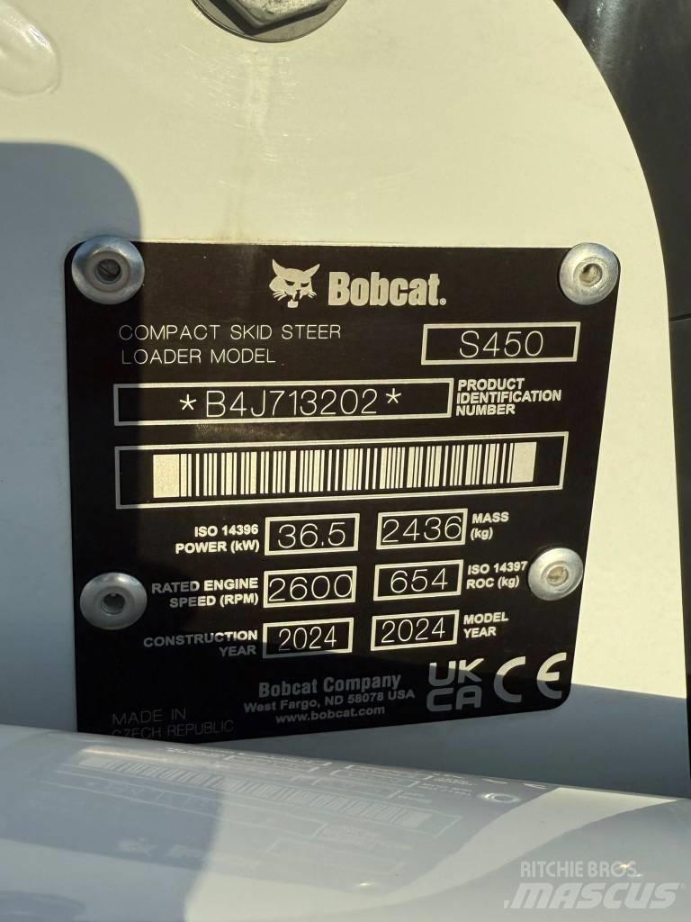 Bobcat S 450 Kompaktrakodók