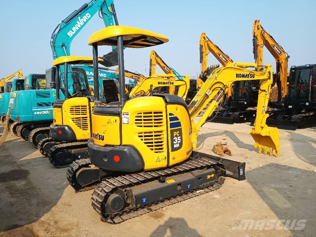 Komatsu PC 35 Mini kotrók < 7t