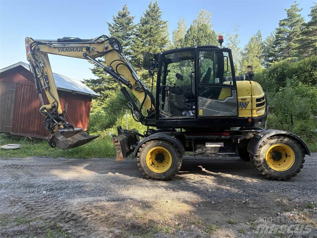 Yanmar B110W Gumikerekes kotrók