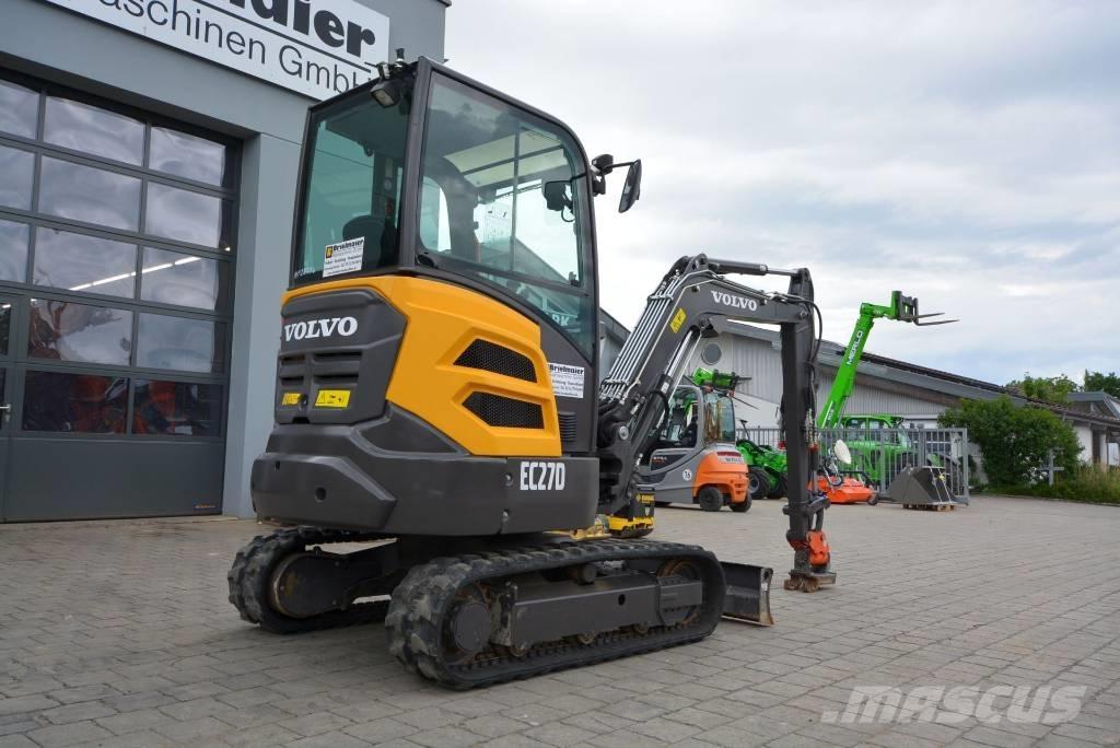 Volvo EC 27 D Mini kotrók < 7t